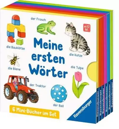 Ravensburger ministeps ministeps Mein erster Bücher-Würfel: Meine ersten Wörter