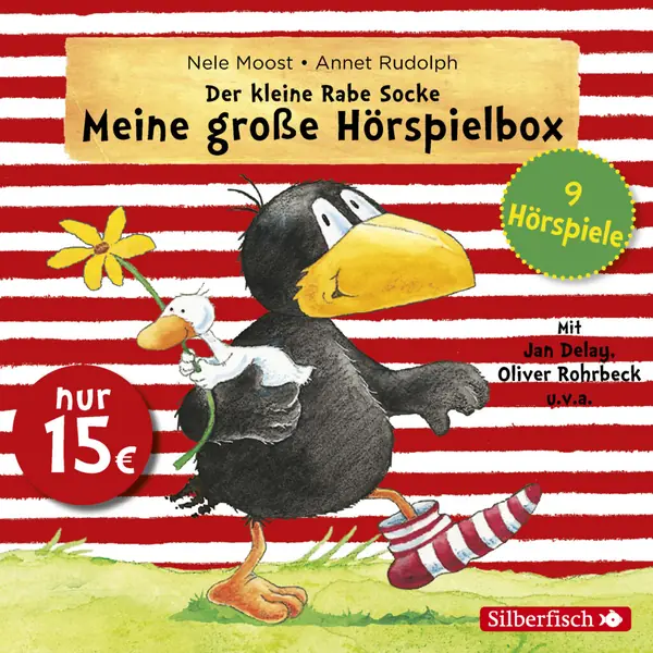 Silberfisch Der kleine Rabe Socke – Meine große Hörspielbox 1