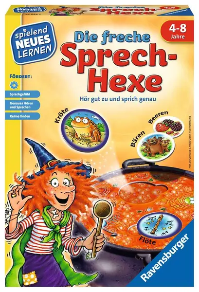Ravensburger Die freche Sprech-Hexe, Lernspiel (24944)