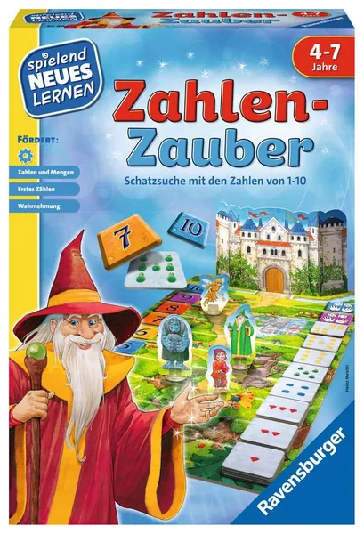 Ravensburger Zahlen-Zauber, Lernspiel (24964)