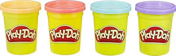 Play-Doh (Hasbro) Play-Doh 4er Pack Sweet (Knete in Pastellfarben)