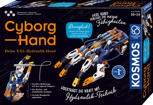 KOSMOS Cyborg-Hand, hydraulische Roboter-Hand (620844)