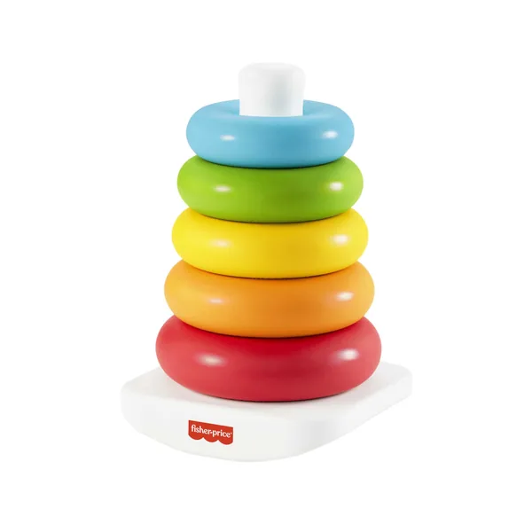 Fisher-Price Rock-a-Stack Eco Farbring-Pyramide (GRF09)