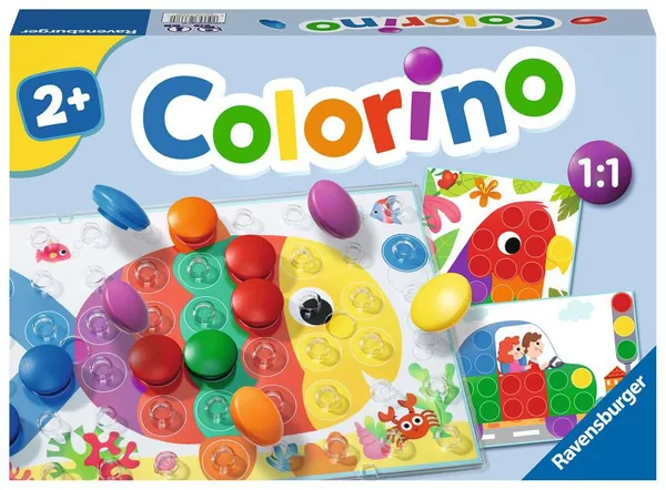 Ravensburger Colorino, Steckspiel zum Farbenlernen (20832)