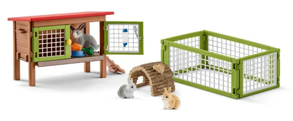 Schleich Farm World Kaninchenstall (42420)