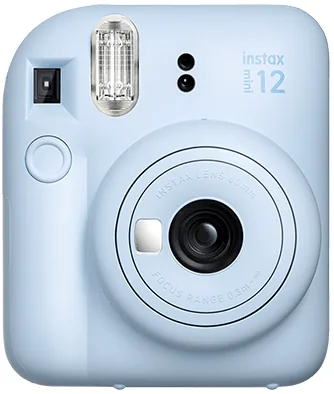 FUJIFILM instax mini 12 Sofortbildkamera, Pastel Blue