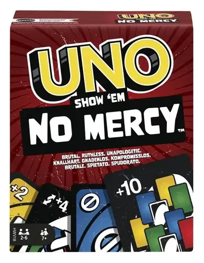 Mattel Games UNO Show 'em No Mercy Kartenspiel (HWV18)